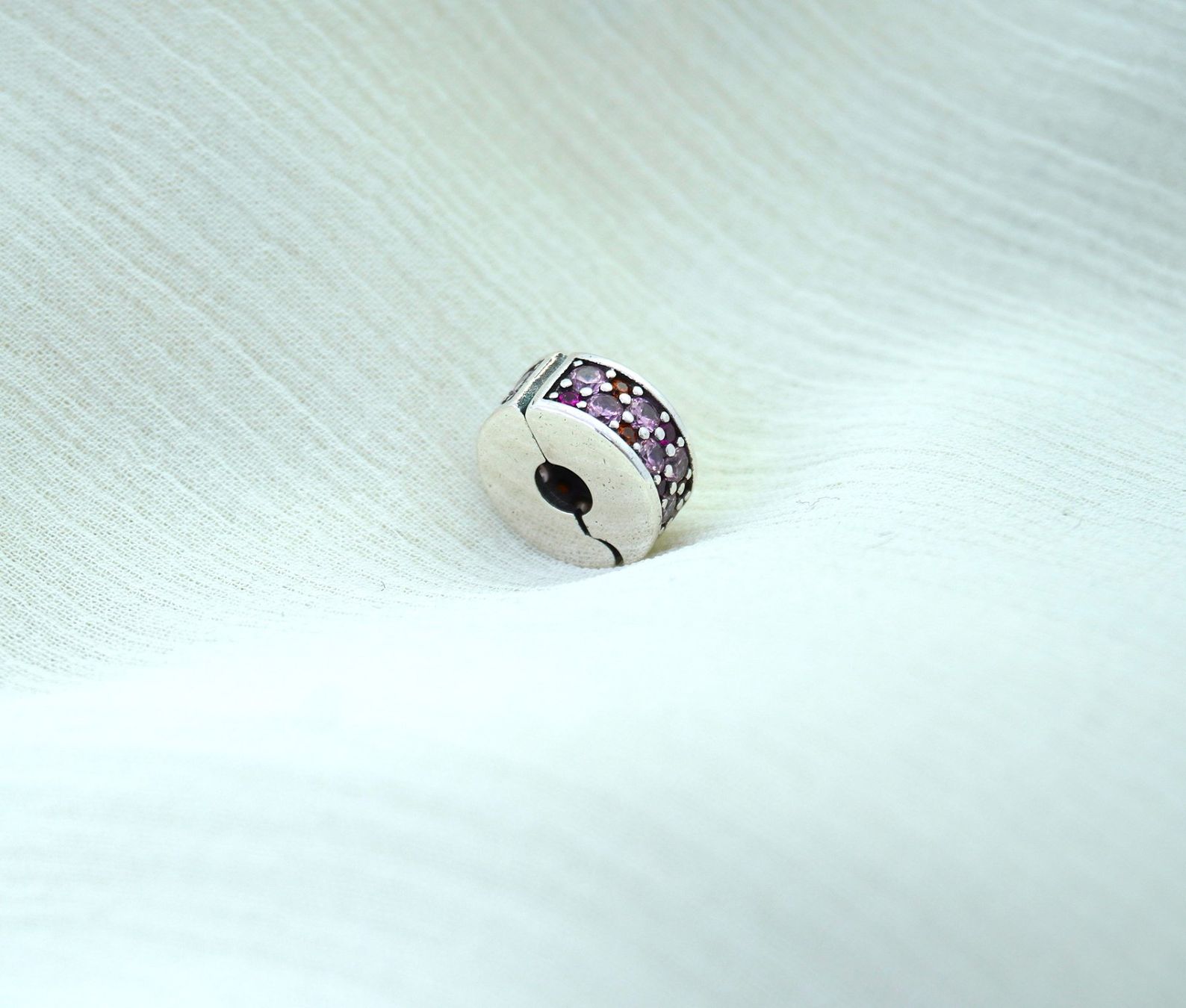 Ciondoli: Charm zu Pandora "rosa Clip" Silber 925 – Nuovo (secondo la descrizione) da Niederbüren venduto da Fidi5 1