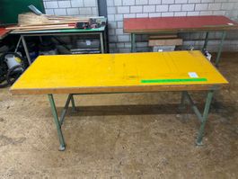 383 Arbeitstisch B=204cm T=84cm H=80cm aus Liquidation
