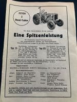 Vevey 560 und Zetor Z Diesel Traktor