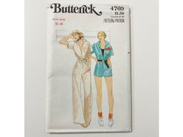 Schnittmuster XXS Butterick 4769 Overall kurz u. lang