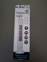 USB Tower Fan Light neu im Karton 2 Stufen