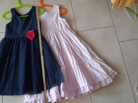 Sommerkleider-Set für Mädchen, Grösse 120