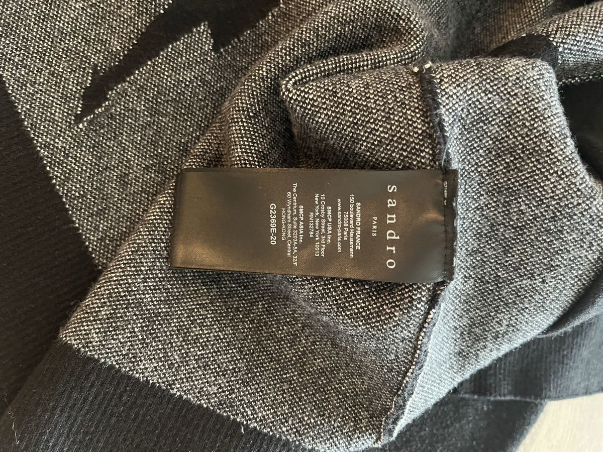 Sandro Maglioni & Felpe: Sandro Strickpullover, Gr.S, Schwarz/Weiss, Top Zustand! – Usato da Pfäffikon SZ venduto da humming-bird 3
