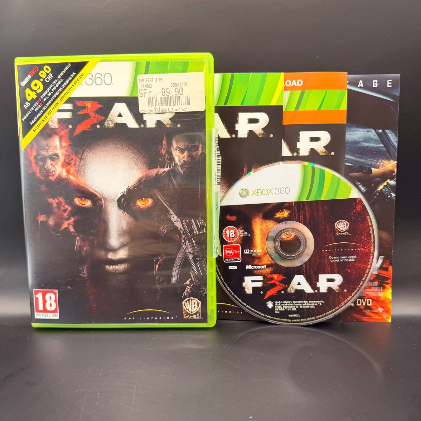 Microsoft Giochi: F.E.A.R. 3 Xbox 360 – Usato da Düdingen venduto da Nerdworld