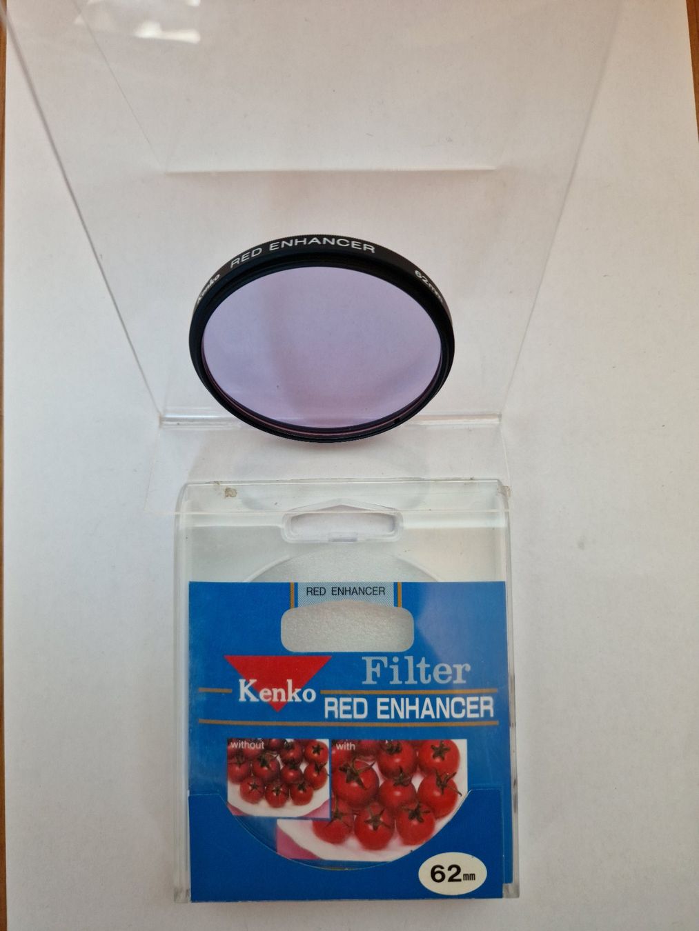 Kenko Filtri: Kenko RED ENHANCER Filter 62mm – Usato da Vevey venduto da dreetje9