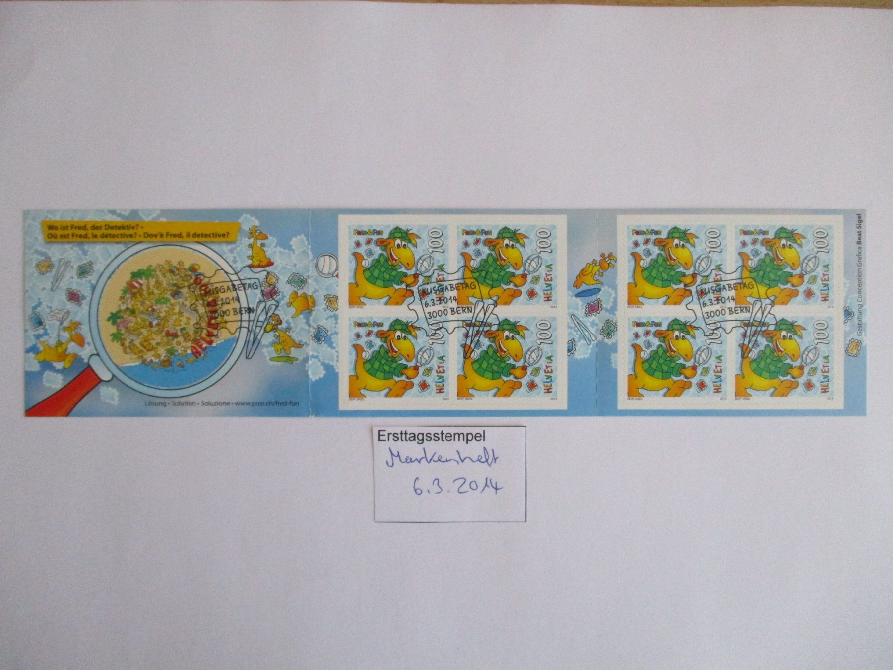 Tutti i francobolli: Markenheft Ausgabetagsstempel – Usato da Langnau b. Reiden venduto da Aktuell88