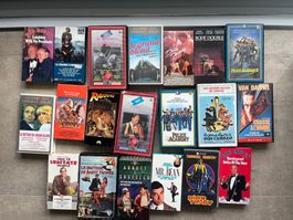 20 VHS - Comédie / Action populaire