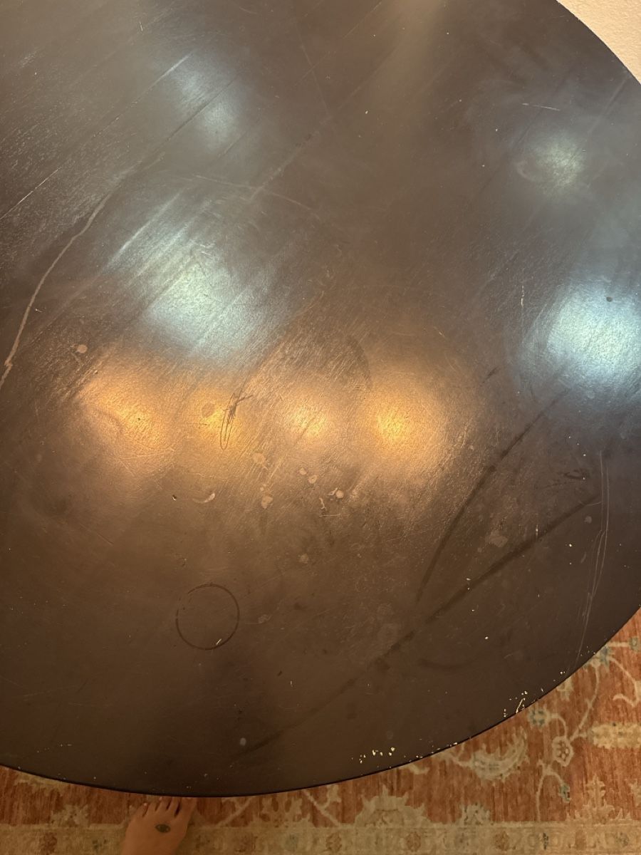 Tavoli: Runder massiver Miniholz Esstisch 120cm  – Usato da Zürich venduto da pascalmattmann 3