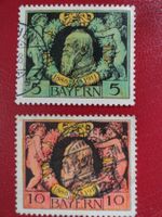 Bayern 1911, Nr. 92+93 mit Abart