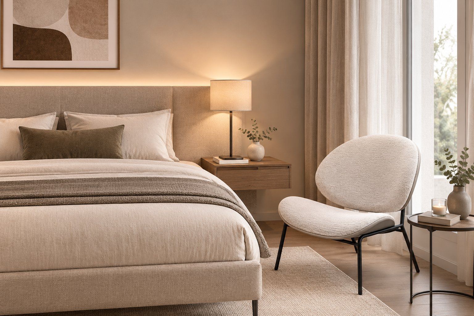 Poltrone: Loungesessel Dahlia | Bucle hellbeige | Gestell schwarz – Nuovo (secondo la descrizione) da Erlen venduto da mat_jm2f 4