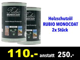 🔴  Holzschutzöl RUBIO MONOCOAT 2x Stück Protector /491B