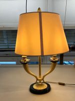 Tischlampe, Goldfarben, Vintage Stil