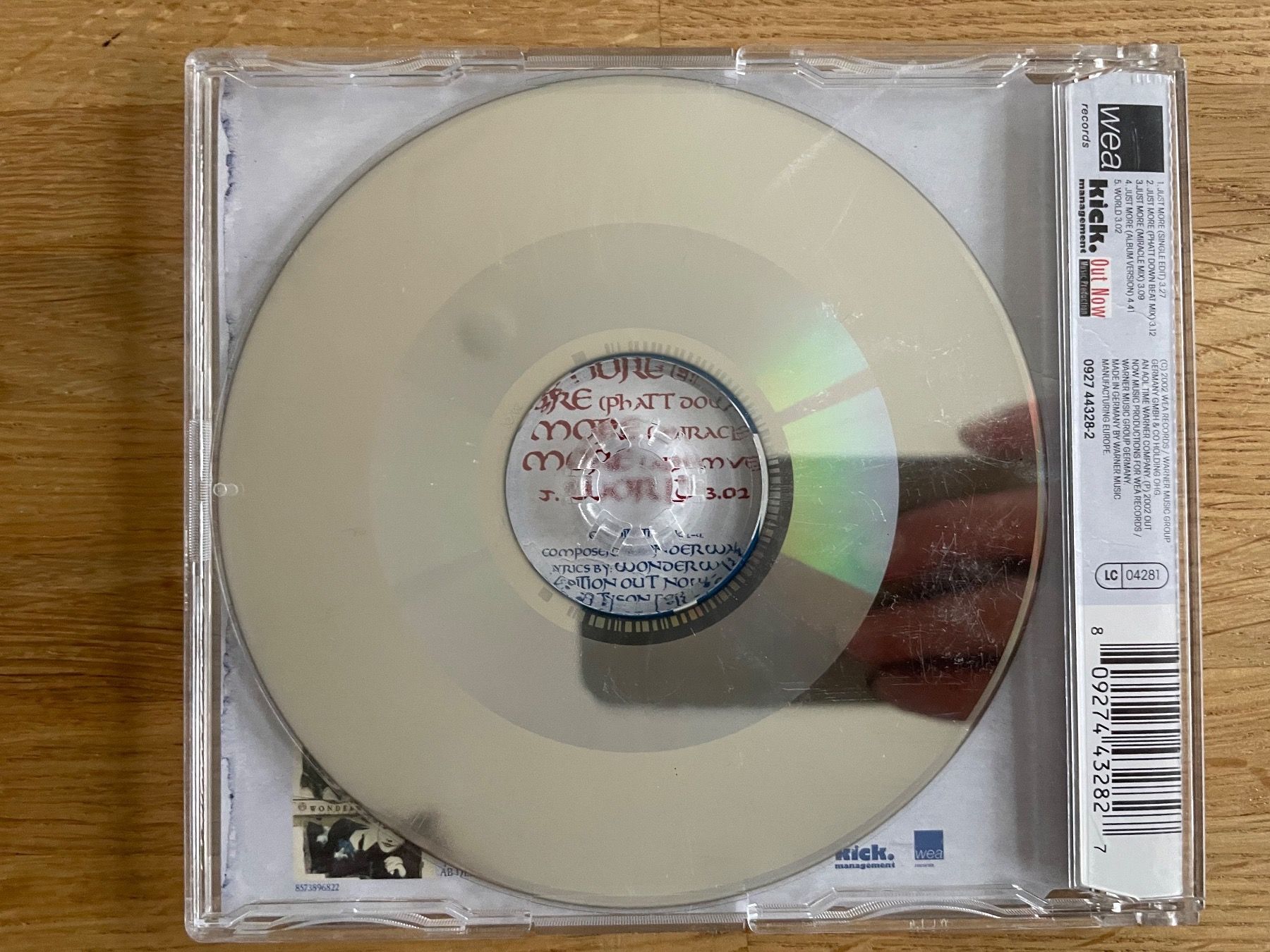CD: CD / Single - Wonderwall - Just More - 2002 – Usato da Winterthur venduto da Secondhand-Family 1