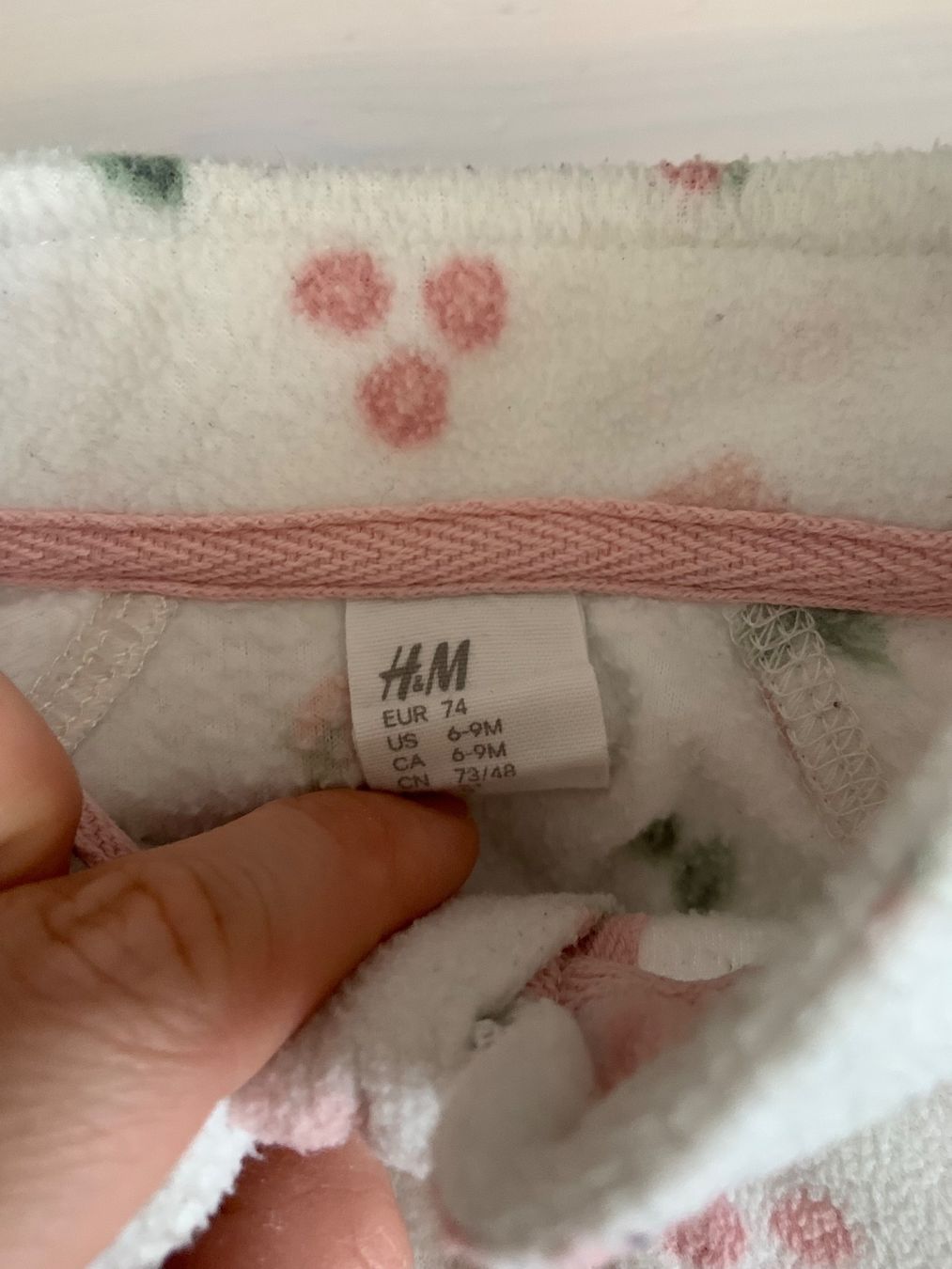 H&M Giacche & Cappotti: Fleece Jäckli 74 – Usato da Birmensdorf ZH venduto da maca8485 1