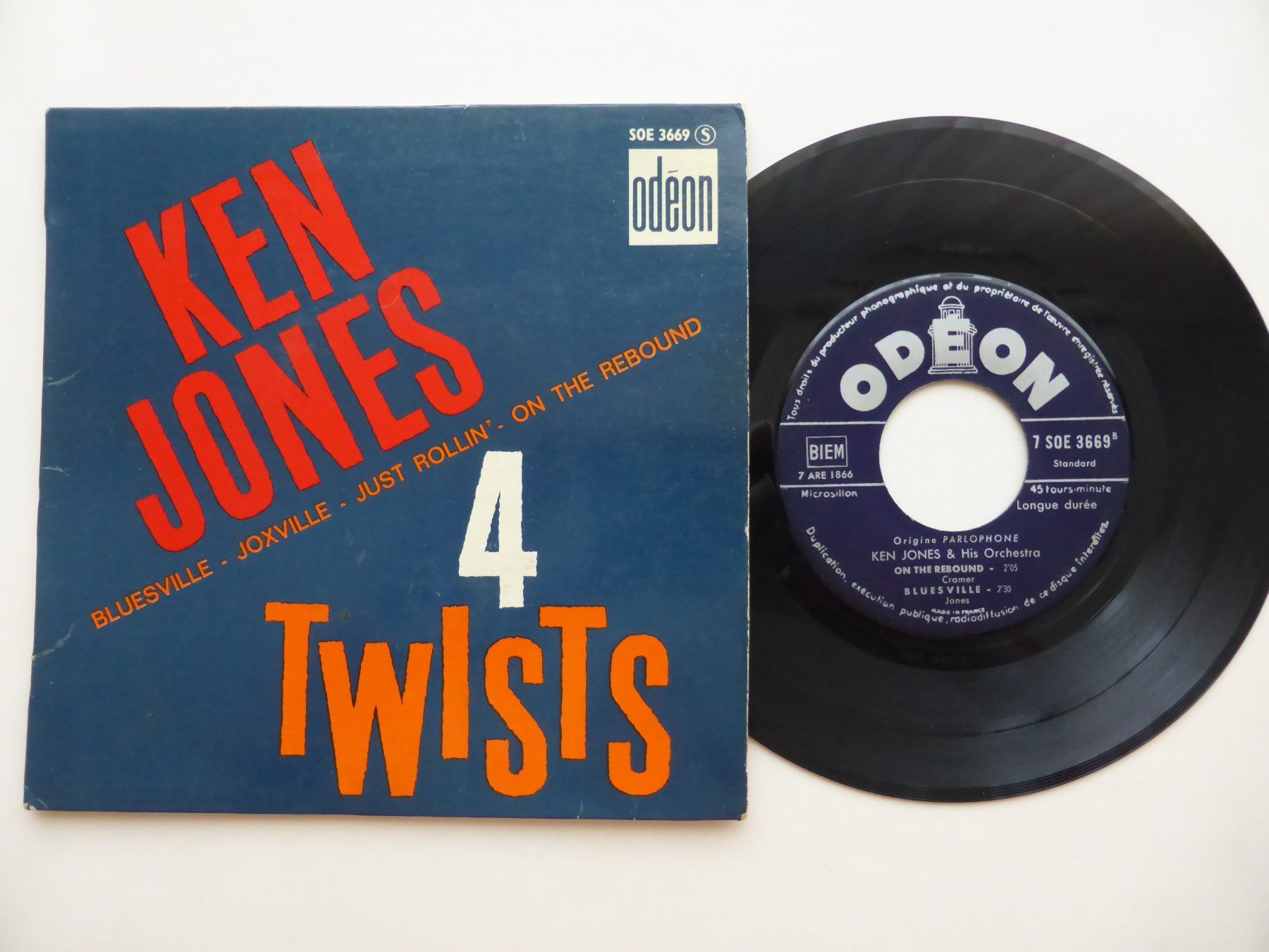 Schallplatten: VINYL SINGLE  EP  KEN JONES – Gebraucht aus Küssnacht am Rigi von Mondkinder