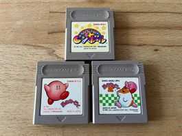 3 Kirby Spiele für Game Boy: Pinball, Dream Land 1 + 2