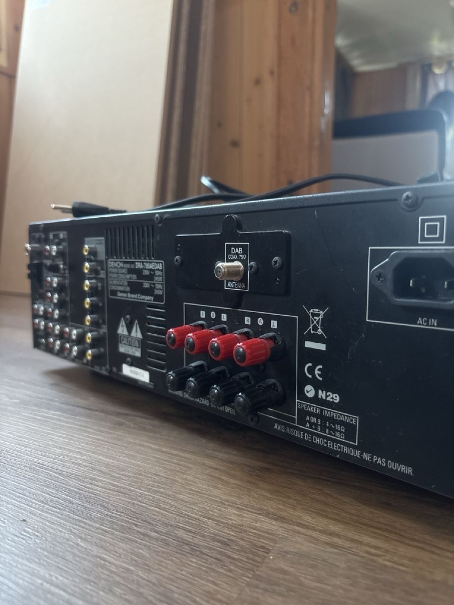 Denon Receiver: Denon AV Receiver schwarz gebraucht – Gebraucht aus Bigenthal von kir_59vz 1