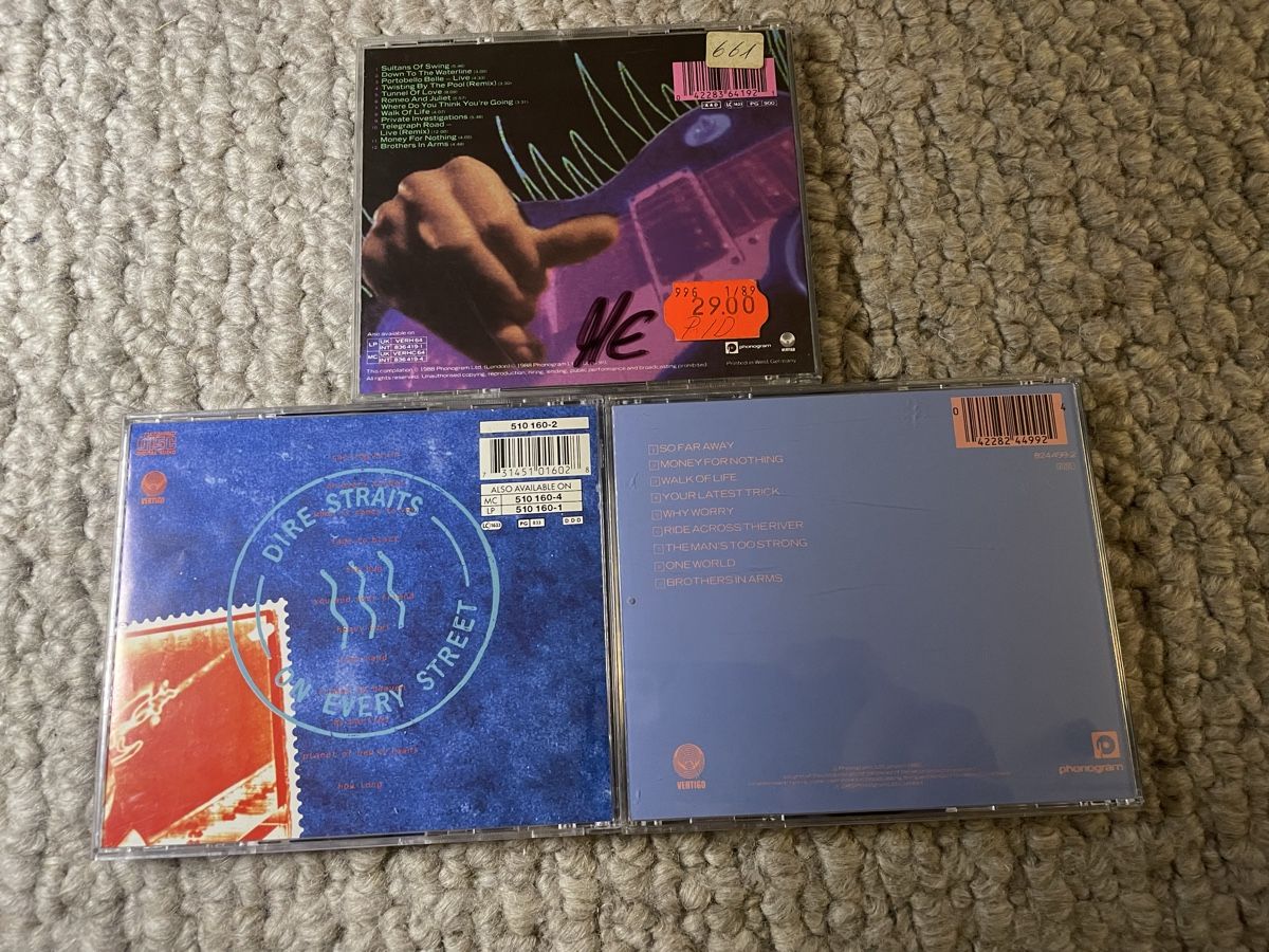 CDs: 3x Dire Straits  – D'occasion à Reinach AG par trigger7811 2