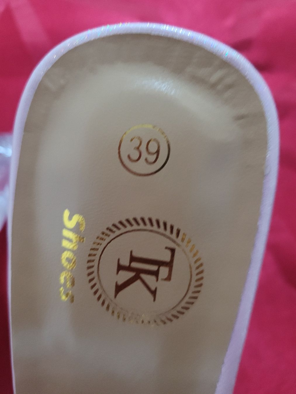 Scarpe da donna: Elegante Damen Abendschuhe Gr. 39 mit Absatz – Nuovo e nell'imballaggio originale da Bassersdorf venduto da arkais 3