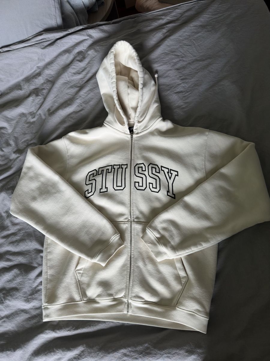Stüssy Maglioni & Felpe: STUSSY ZIP-HOODIE BEIGE – Nuovo (secondo la descrizione) da Biberist venduto da Eliasm_18