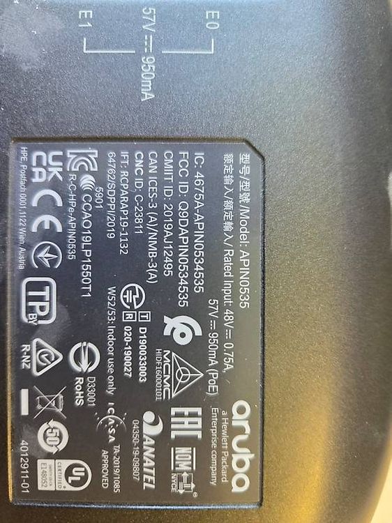 JZ336A HPE Aruba AP-535 (RW) Unified AP (JZ336A) (D'occasion) à ...