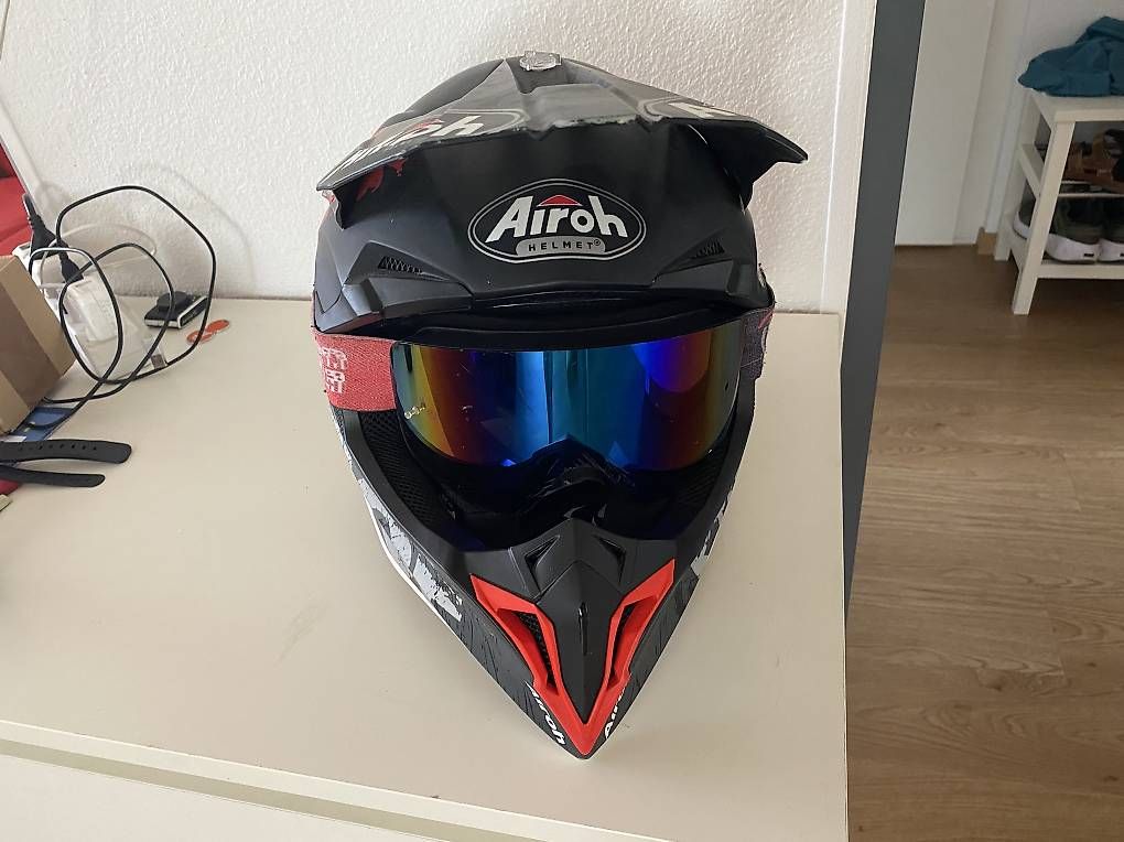 Airoh Helme & Visiere: Motorrad Helm Airoh – Gebraucht aus Oberönz von Geru_01 1