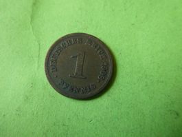 Dt. Reich 1908 E, 1 Pfennig