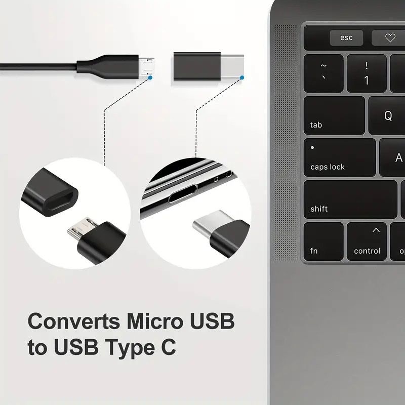 Unità & Adattatore: USB-C auf Micro USB Adapter, kompakt – Nuovo e nell'imballaggio originale da Wettingen venduto da Chnoelleli 3