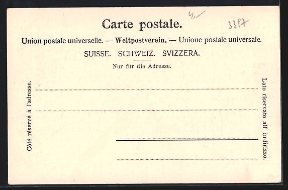 Cartes postales: AK Appenzell, Häuser an der Kirche – D'occasion à Berlin par bartko-reher 1