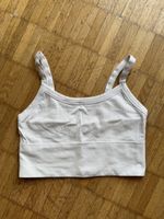  Sport Crop Top, Size M, Cream White