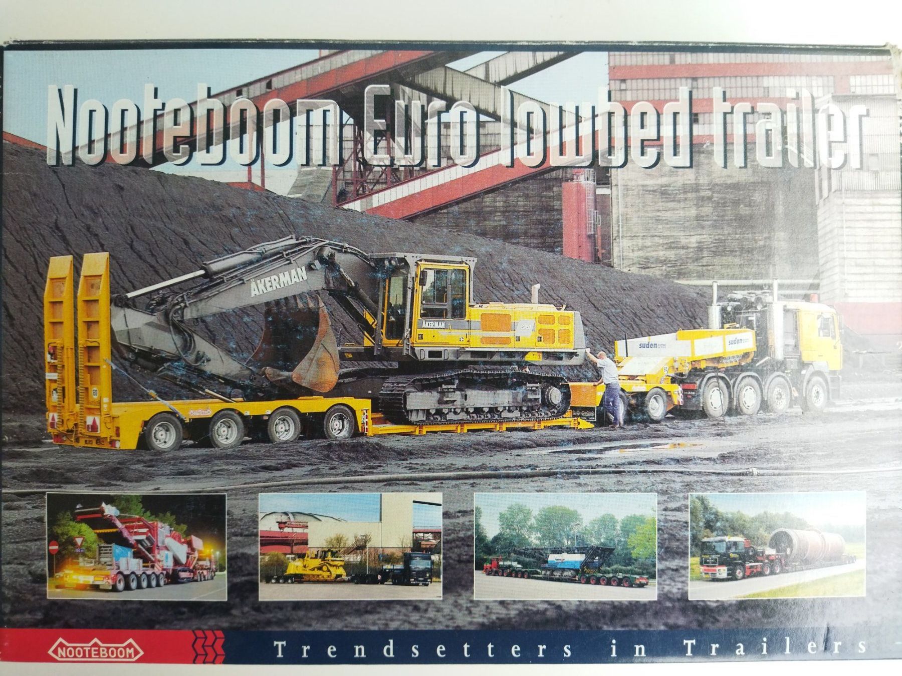 Conrad Kit di modellismo & Modellini statici: MAN E2000 mit Euro lowded trailer von Conrad Modelle 1/50 – Nuovo e nell'imballaggio originale da La Chaux-de-Fonds venduto da Bausaetze 1