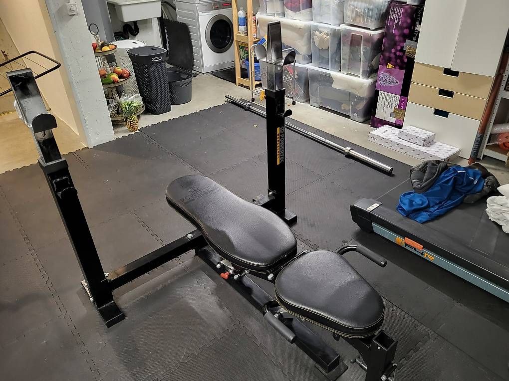 Powertec Hometrainer: Powertec Hantelbank – Usato da Mellingen venduto da Luis197878 1
