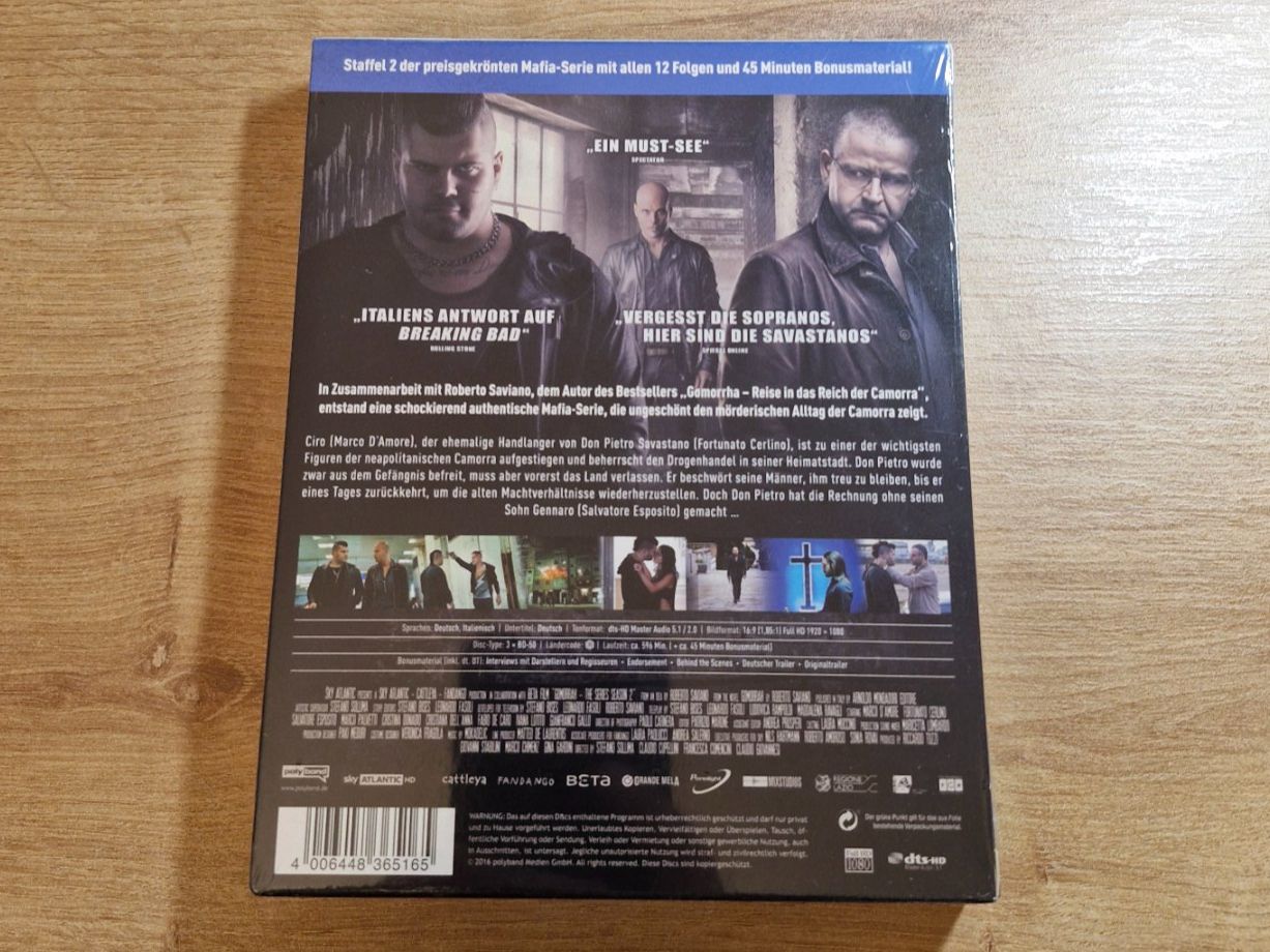 Tutti i DVDs: Gomorrha - Staffel 2 NEU OVP Bluray – Nuovo e nell'imballaggio originale da Pfungen venduto da Whitie 1