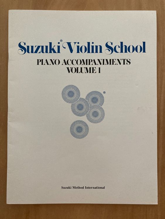 Notenheft Suzuki Violin School Piano Accompaniments Vol. 1 (Gebraucht ...