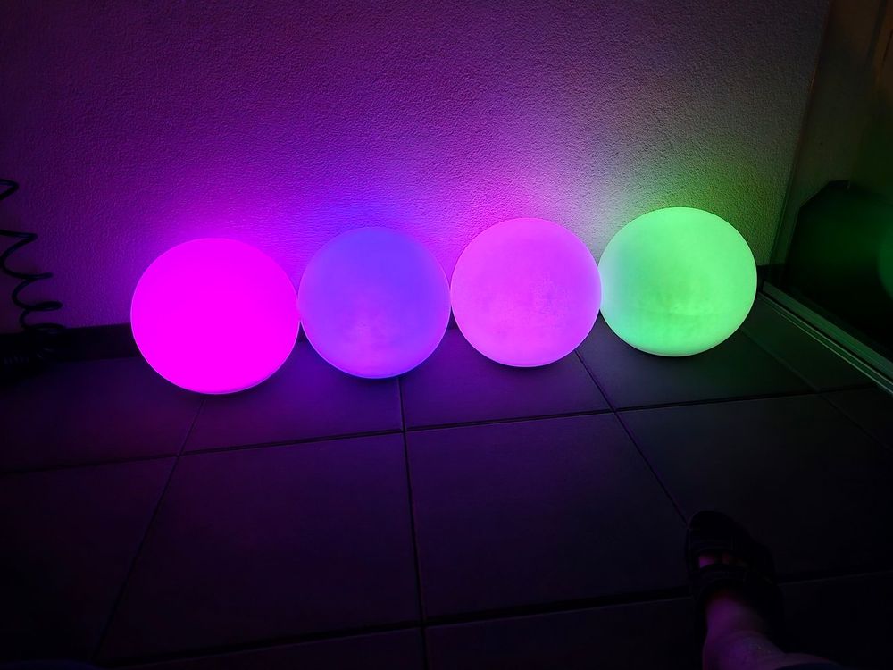 LED Solar Kugeln für Garten, Terasse, Balkon und Teich Kaufen auf Ricardo