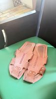 Sandales Prada en cuir rose vintage, taille 38, été!