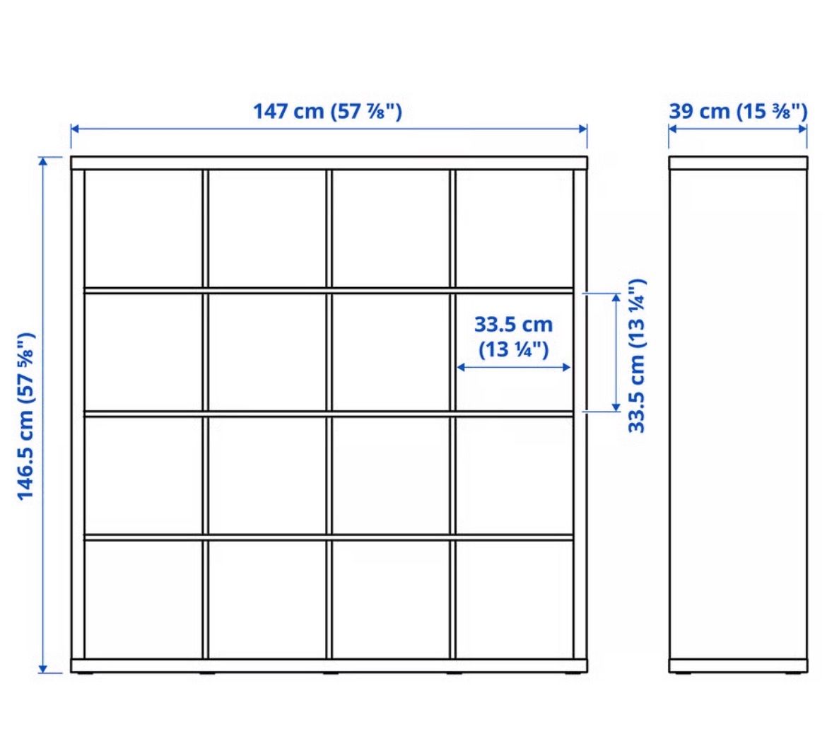 Ikea Scaffali: Regal Ikea Kallax – Usato da Winterthur venduto da 4Klang 2