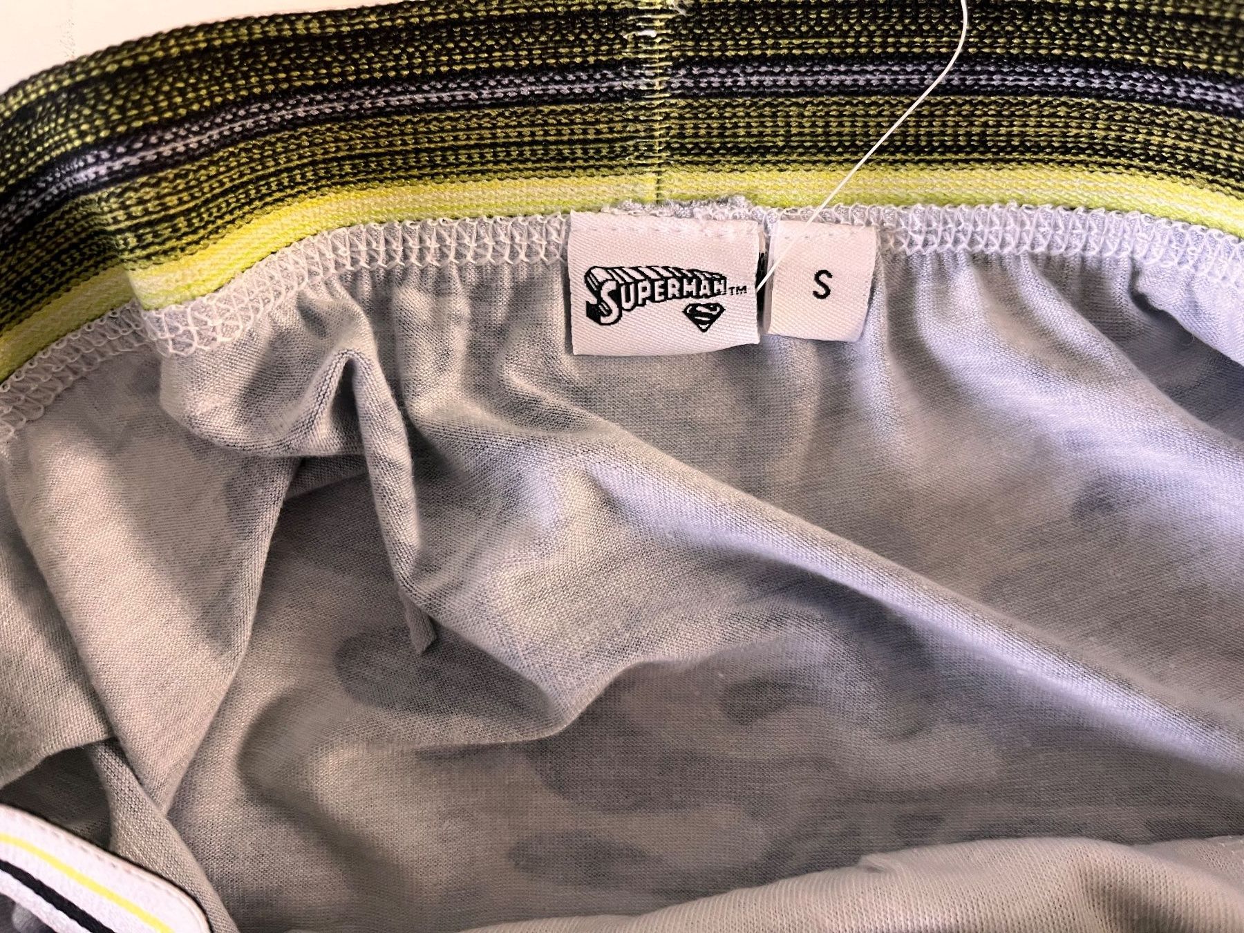 Biancheria intima: Boxershorts SUPERMAN, Grösse S, Farbe Grau – Nuovo e nell'imballaggio originale da Rudolfstetten venduto da gst_g7xl 2