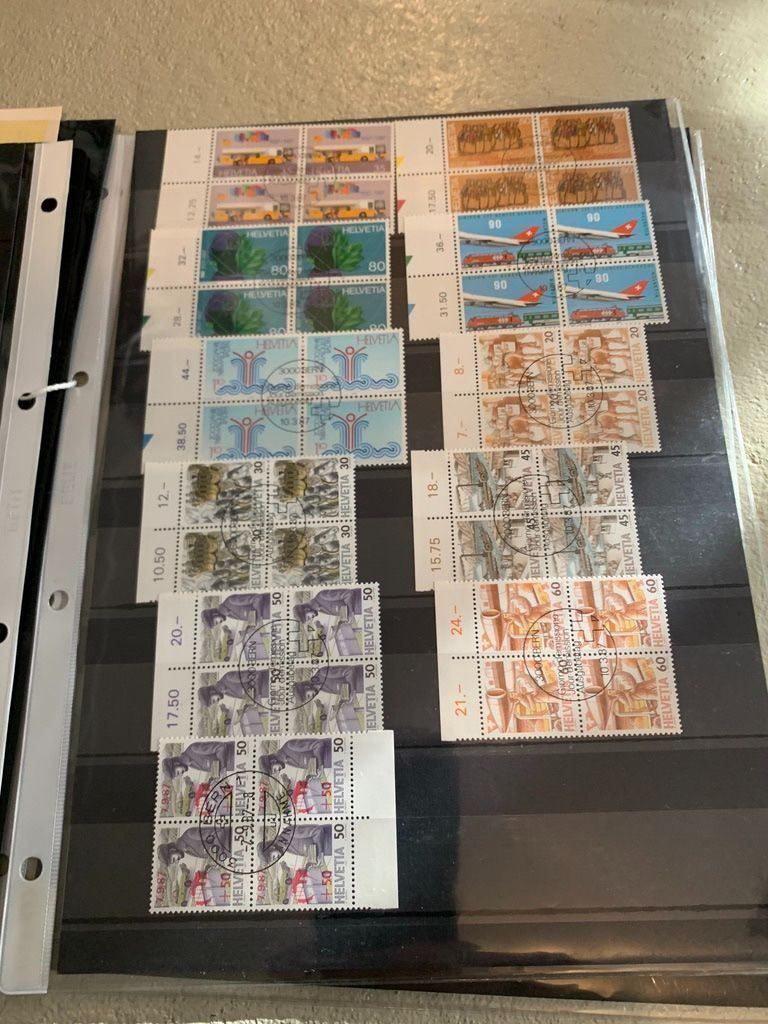Alle Briefmarken: CH Briefmarkensammlung Auflösung  1987 – Neu (gemäss Beschreibung) aus zeihen von Racer-71 6