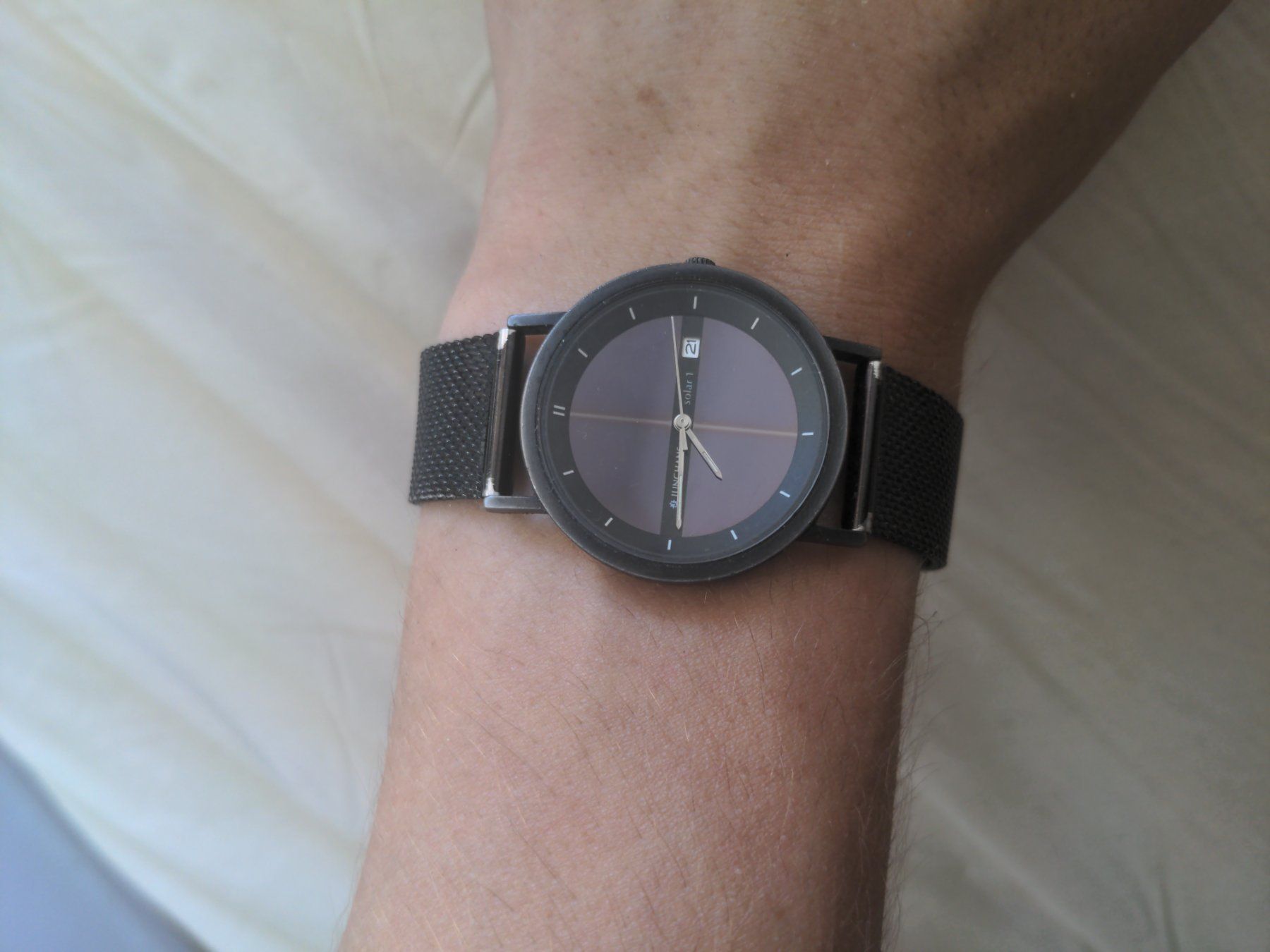 Junghans Orologi: Junghans Solar 1 solar dress watch mid 90s, runs bad – Difettoso da Carouge GE venduto da swaden 6