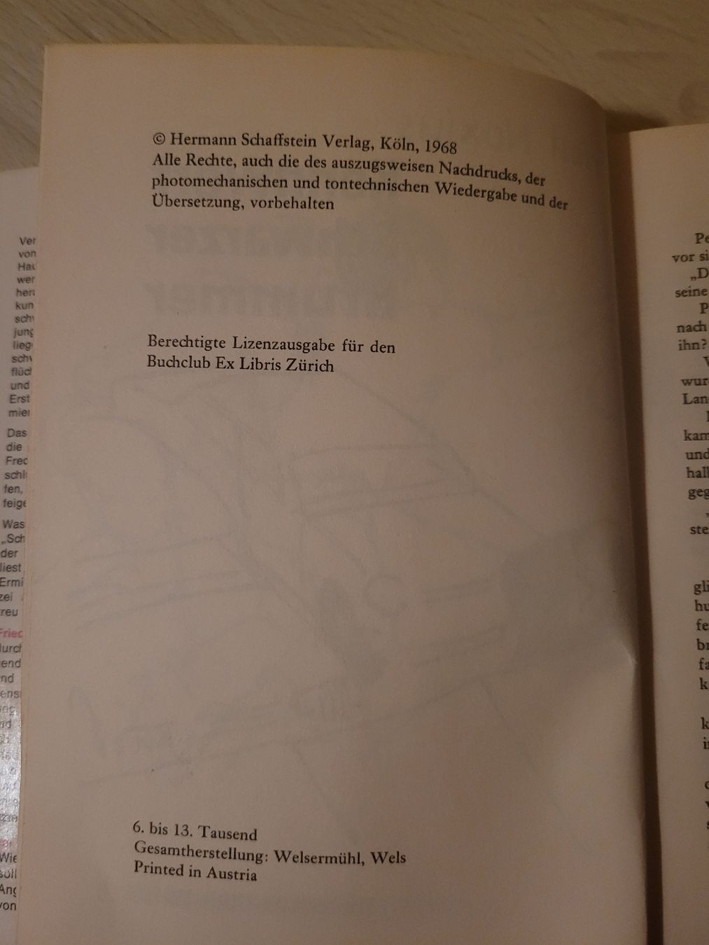 Libri: Kennwort schwarzer Brummer – Usato da Perlen venduto da Safari_23 2