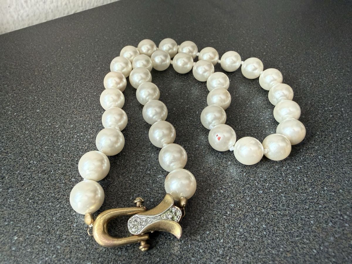 Catenine: Elegante Vintage Perlenkette – Usato da Lamone venduto da LaCantinaMagica 1