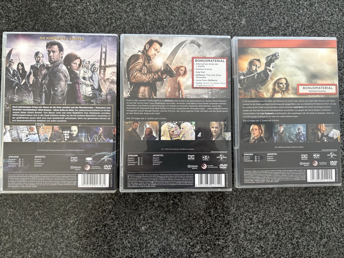 Tutti i DVDs: Defiance komplette Serie  – Usato da Belpberg venduto da Ranukel 1