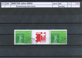 2009 "100 Jahre SBHV", Zwischensteg, ET - Stempel