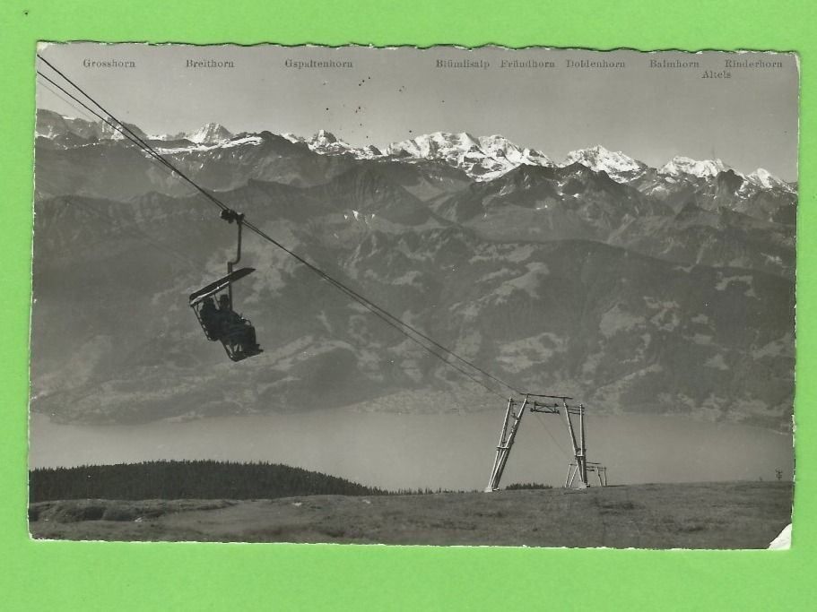 Cartes postales: Beatenberg-Niederhorn-Sesselbahn – D'occasion à Zürich par t24_de