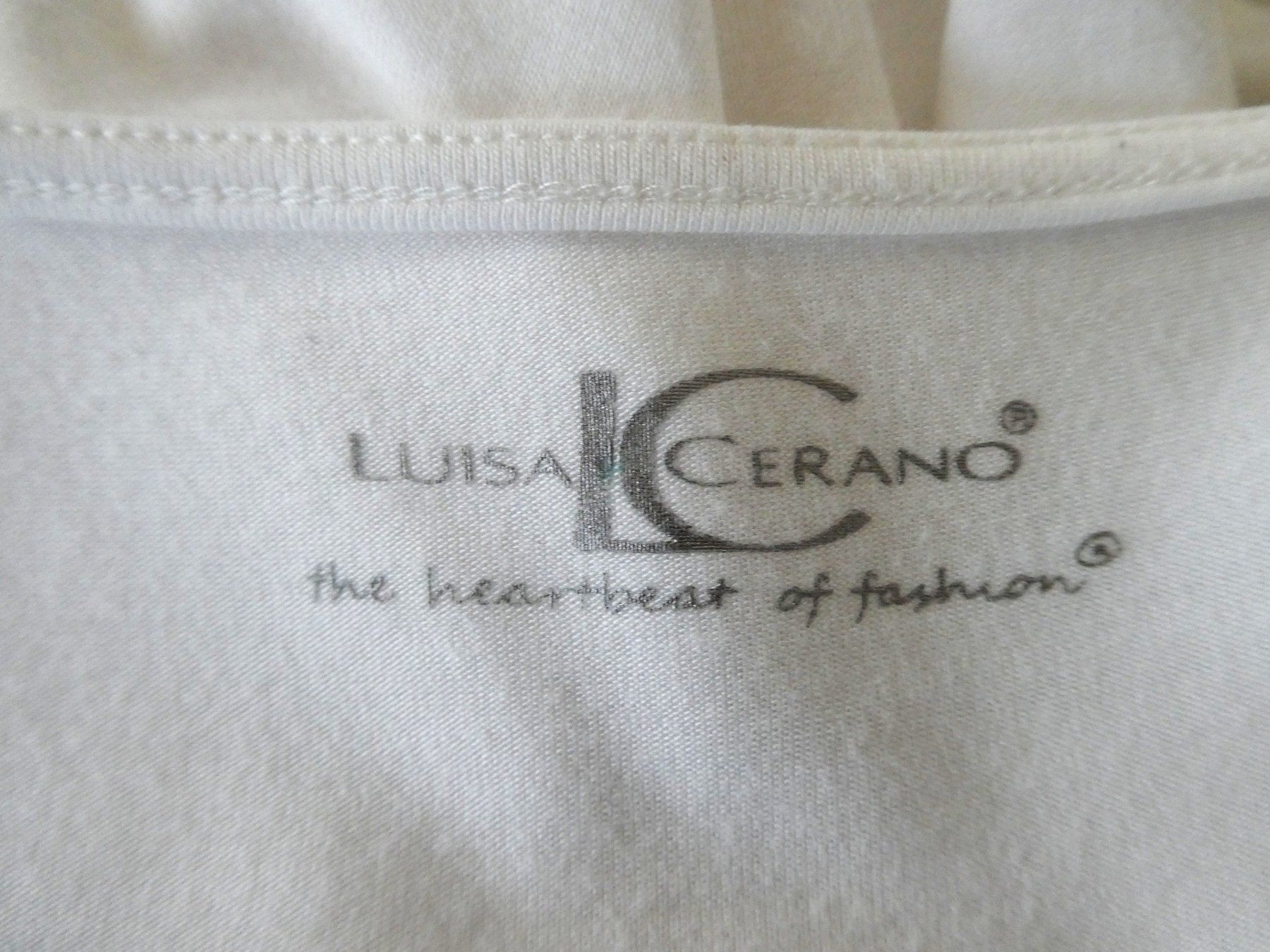 Luisa Cerano T-shirt: LUISA CERANO Shirt Bluse Front Seide, Gr. L – Usato da Berneck venduto da chouchou1415 5