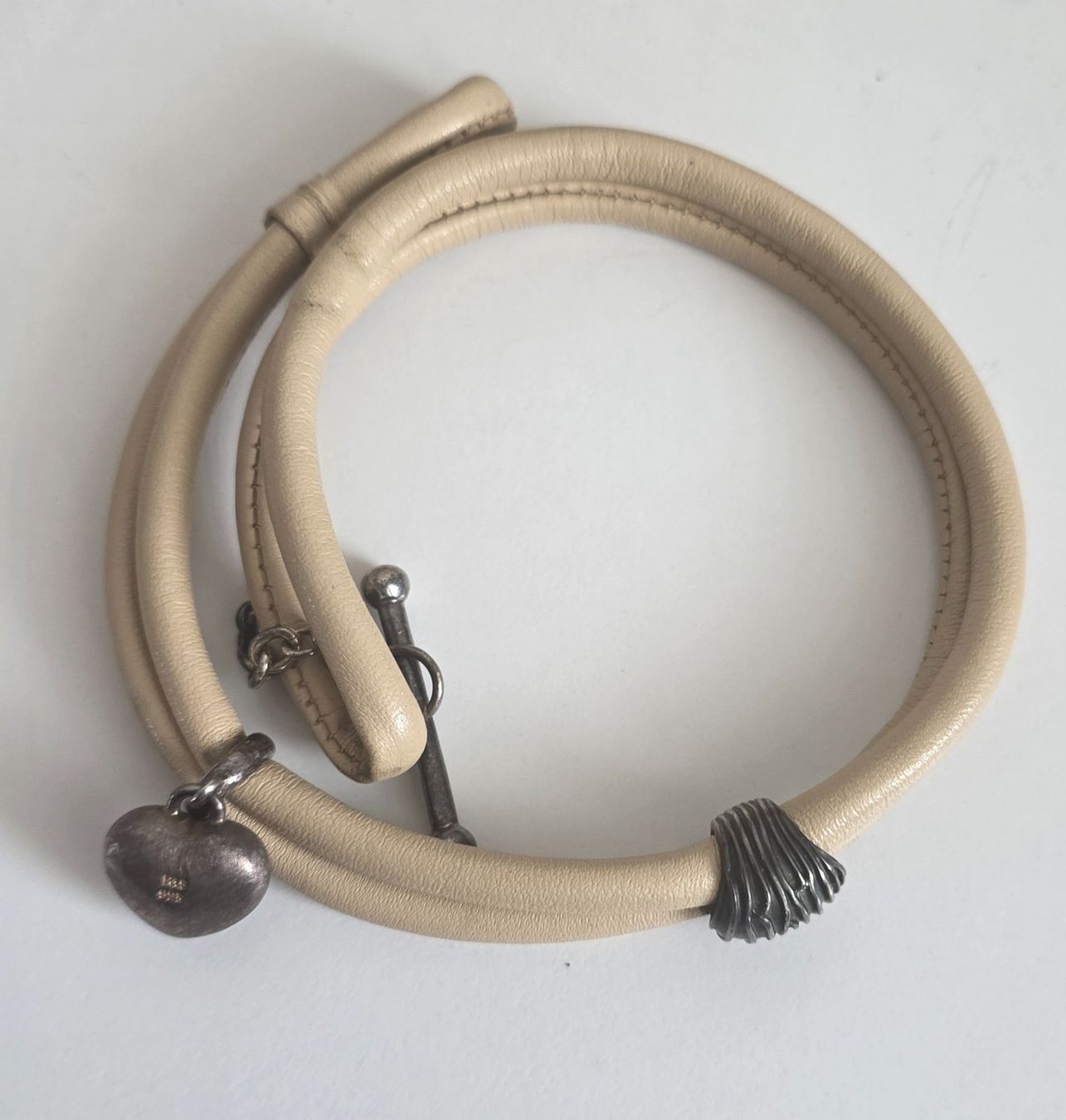 Bracelets: Armband  Leder mit Anhänger 925 – D'occasion à Wittenbach par rose_rosi 1