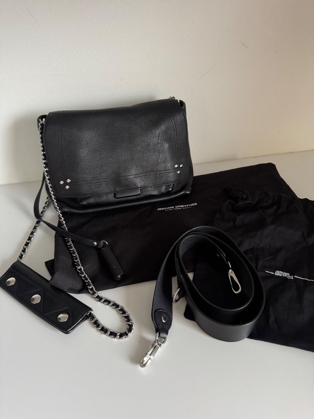 Jerome Dreyfuss Borse da donna: Sac Jérome Dreyfuss LULU M – Usato da Trelex venduto da emi_r59r 1