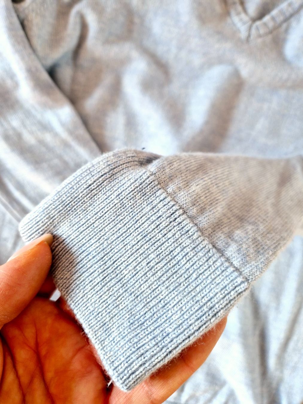 Walbusch Pullover & Sweatshirts: WALBUSCH PULLOVER PULLI 36 S HELLBLAU SCHURWOLLE BUTTERWEICH – Gebraucht aus Elsau von the-colorful-side 6