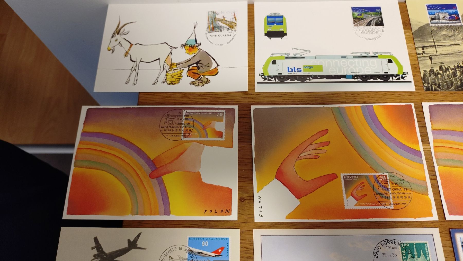 Tutti i francobolli: Ansichtskarte mit Briefmarke 22 Stück – Nuovo (secondo la descrizione) da Tägerschen venduto da cupra81 1